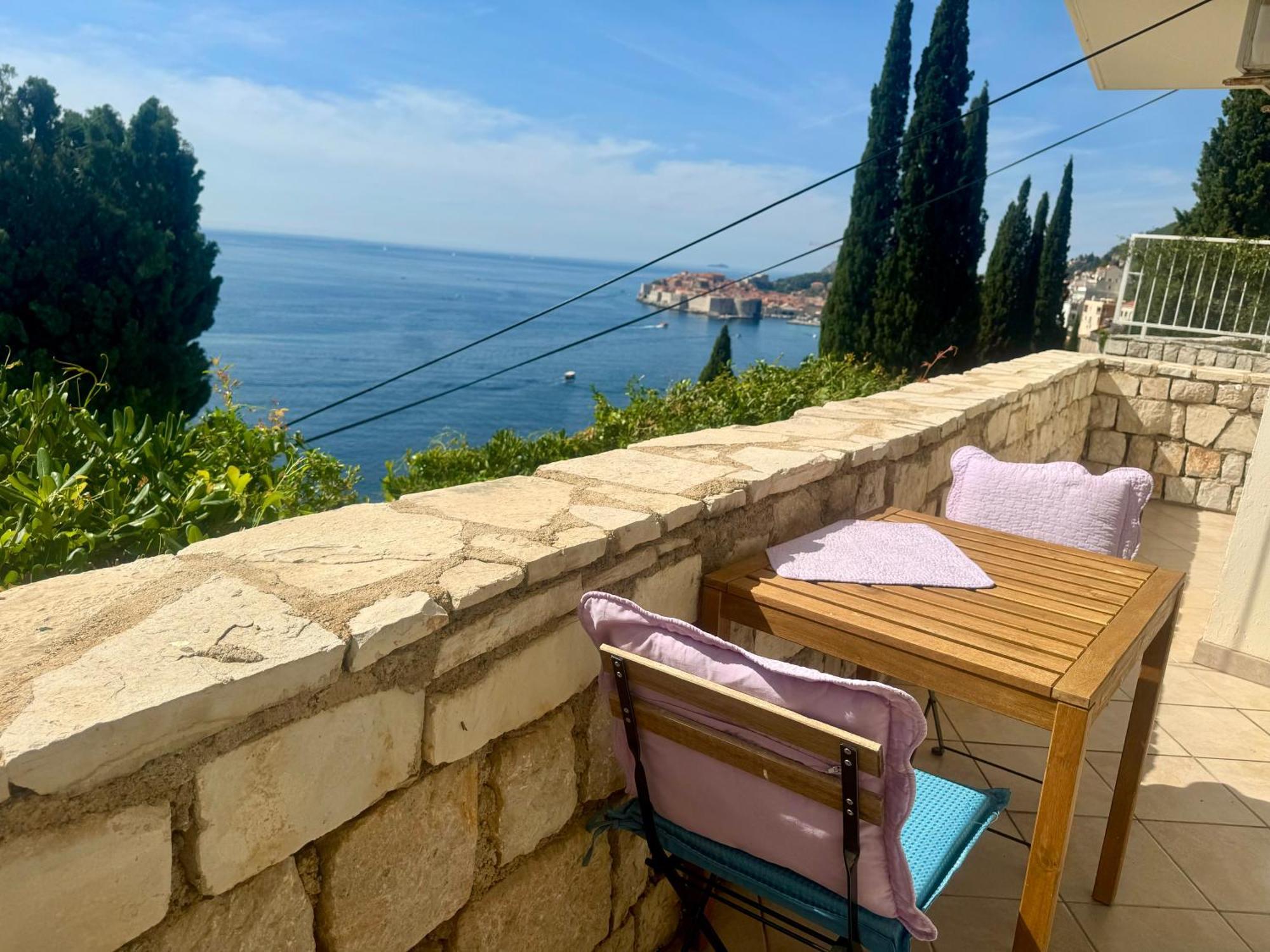 דוברובניק Perfect Sea View Terrace Apartment Zlatni Potok מראה חיצוני תמונה